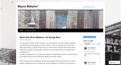 Desktop Screenshot of bayoubabylon.com