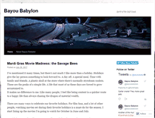 Tablet Screenshot of bayoubabylon.com